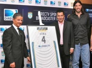 DIRECTV con la camiseta de la Selecci�n Argentina