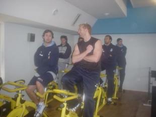 El campe�n se puso en marcha