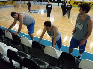 Zago entren� por primera vez con WBE