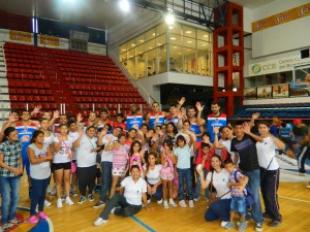 Quimsa recibi� chicos con capacidades diferentes