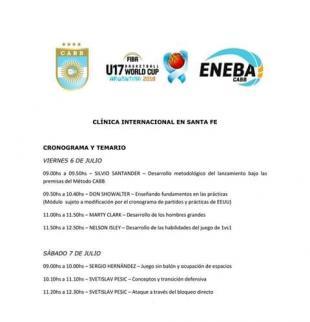 Santa Fe se llena de b�squet