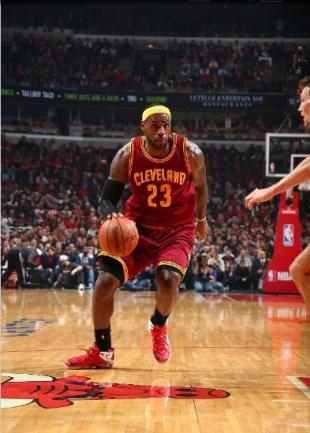 LeBron logr� domar a los toros
