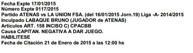 L�baque y Mart�nez citados a declarar