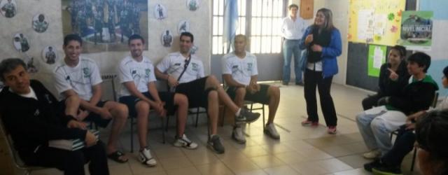 Gimnasia Indalo visit� la Escuela N� 517