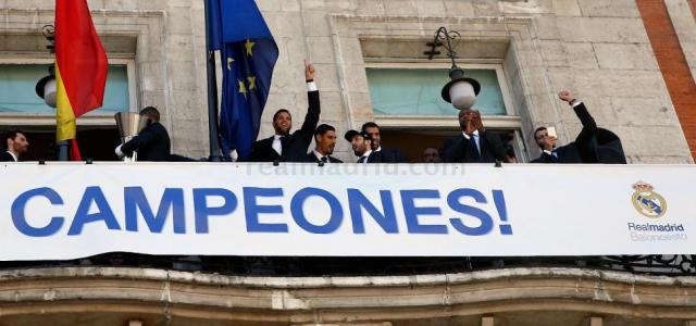 Madrid recibi� a los campeones