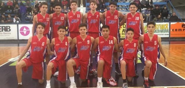 Los U15 con sus cuatro fant�sticos