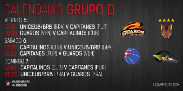 El grupo D cierra el tel�n de la primera fase de la Liga de las Am�ricas