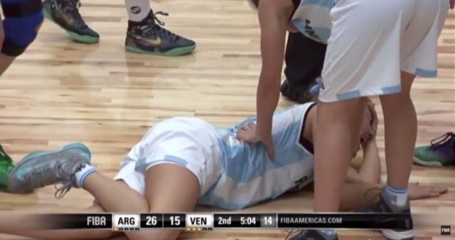 Argentina gan� c�moda y con susto