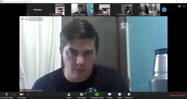 Leo Guti�rrez cerr� el campus virtual de Ol�mpico