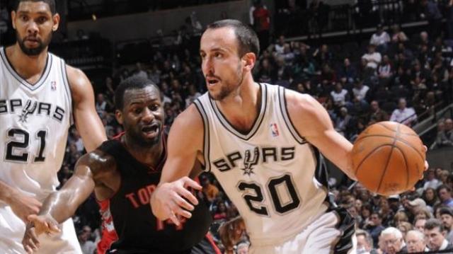 San Antonio imparable, Gin�bili la figura