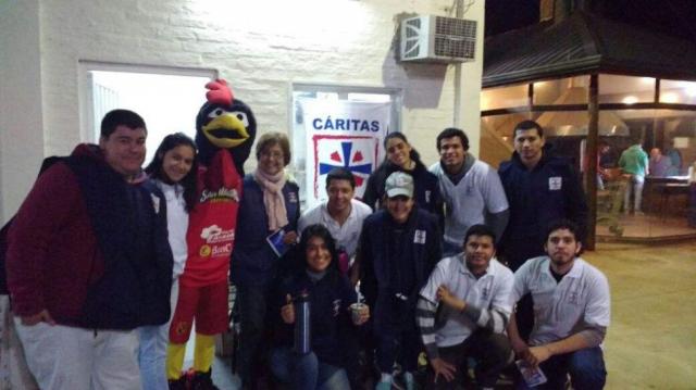 San Mart�n y Caritas Corrientes, una exitosa uni�n