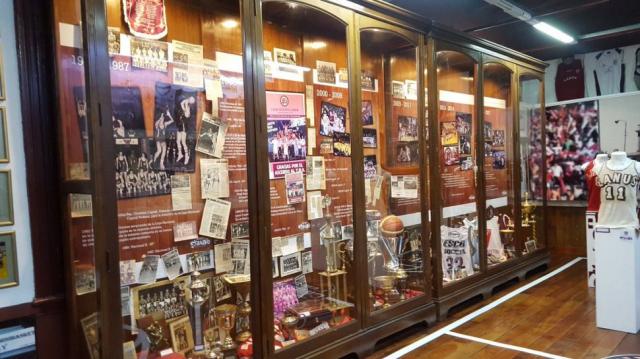 Lanus mostr� su museo granate