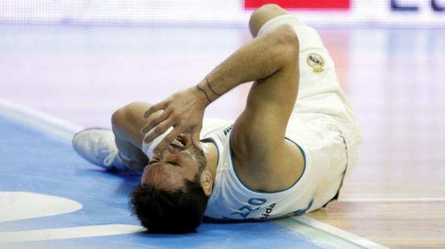 Se lesion� Facundo Campazzo