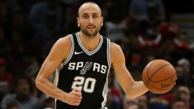 Se lesion� Manu Gin�bili