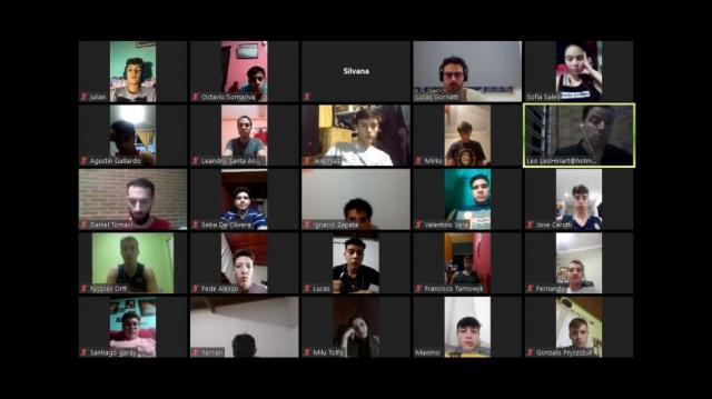 Ober� trabaja desde casa