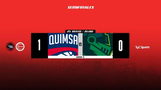 Quimsa - Gimnasia CR (2� Juego - semifinales)