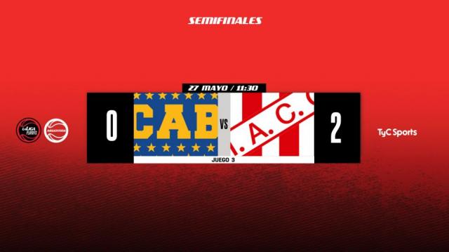 Boca - Instituto (3� Juego - semifinales)