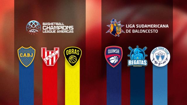 Los representantes para las copas internacionales