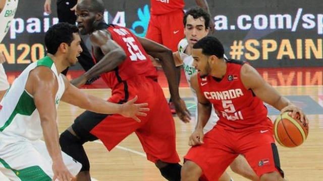 Canad�, contundente ante Brasil