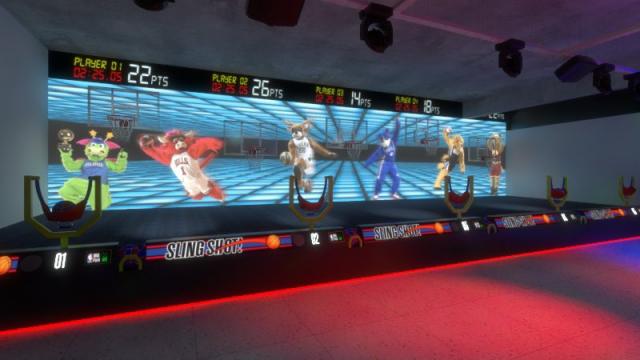 La NBA present� su parque tem�tico en Brasil