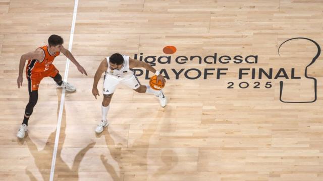 Con un Campazzo r�cord, El Madrid qued� al borde del campeonato