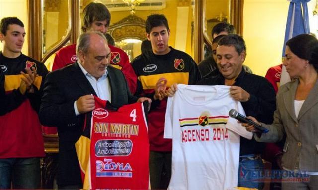 Colombi destac� el coraje de San Mart�n