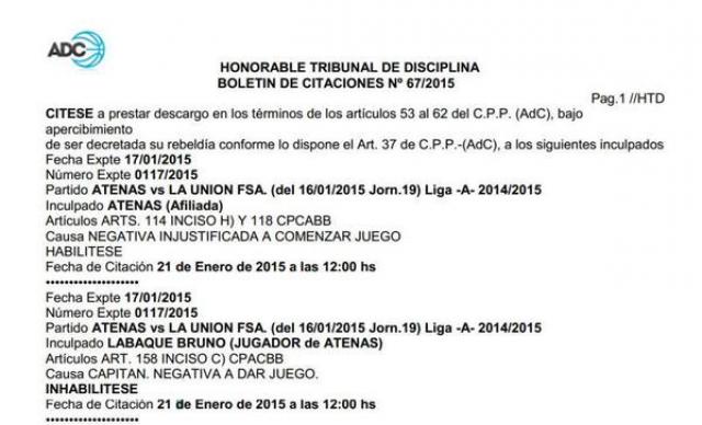 L�baque y Mart�nez citados a declarar