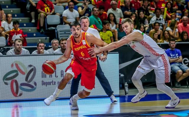 Espa�a y Lituania pasan invictos a la segunda ronda