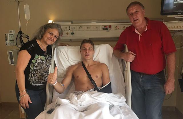 Zurbriggen fue operado con �xito