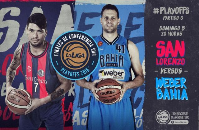 San Lorenzo (1) - Bah�a Basket (1) (Final Conferencia Sur - Juego 3)