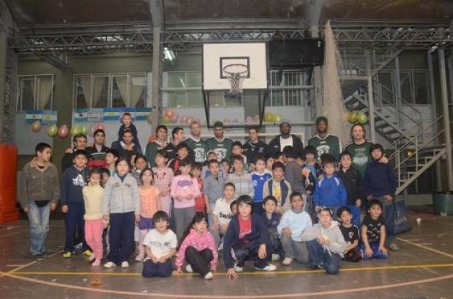 Gimnasia Indalo festej� con los chicos del B� Pietrobelli