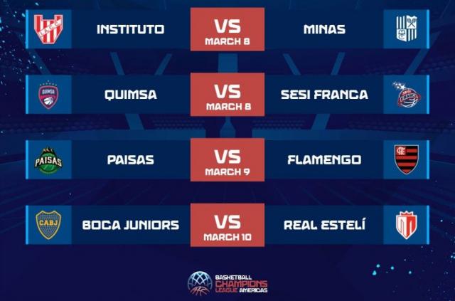 Bcl Am�ricas: Cronograma para los cuartos de final