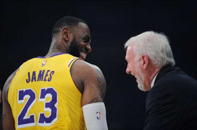 James y Popovich en una noche de r�cords