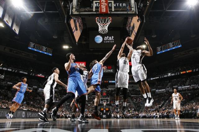 Los Spurs sin Gin�bili, vencieron a los Thunder