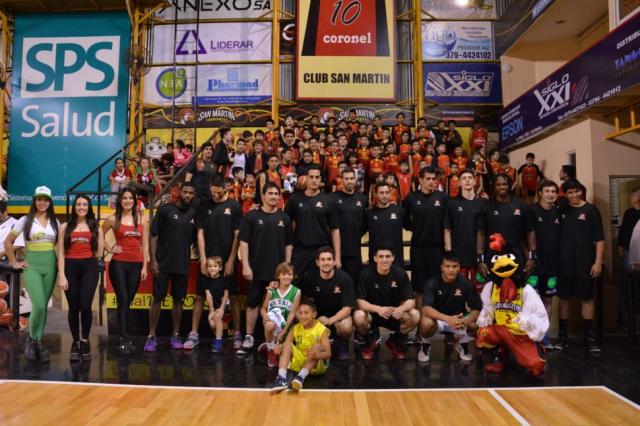 San Mart�n present� el plantel de Liga