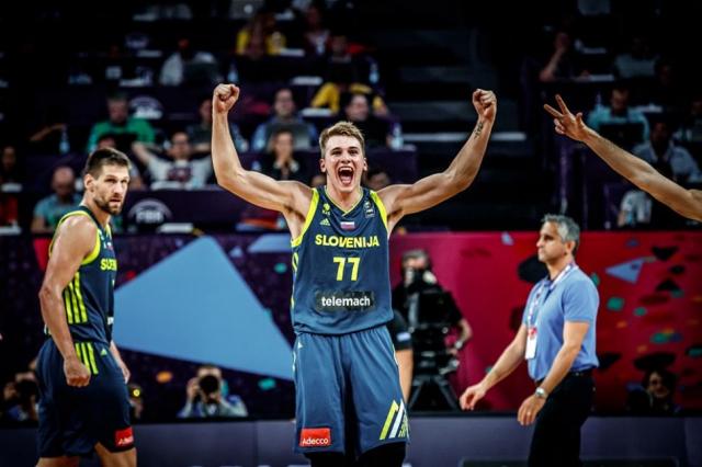 Doncic: "Ganar a Espa�a de tantos puntos es hist�rico"