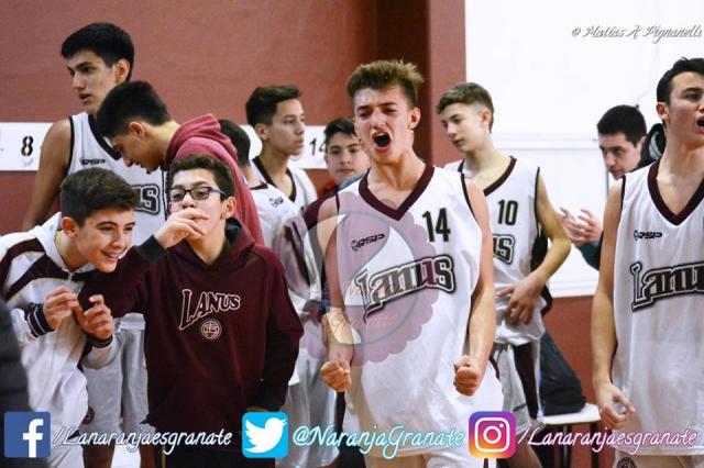 Lanus s�lido en menores