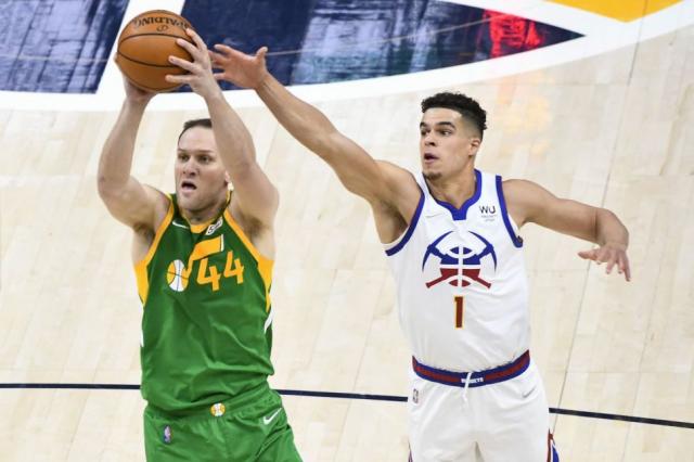Denver se top� con la mejor versi�n de Bogdanovic
