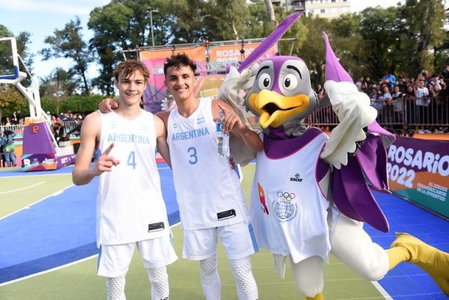 Rosario vivi� su fiesta con el 3x3