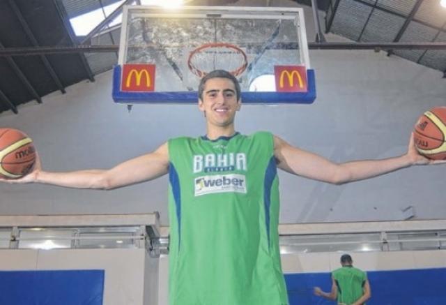 Juan Pablo Vaulet se anot� para el Draft de la NBA