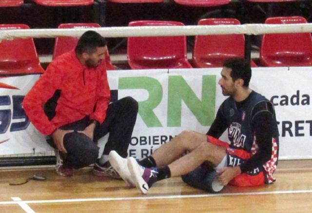 Intesa preparaci�n del Deportivo Viedma