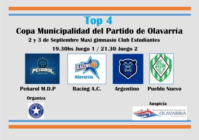 Pe�arol y Argentino jugar�n un cuadrangular en Olavarr�a