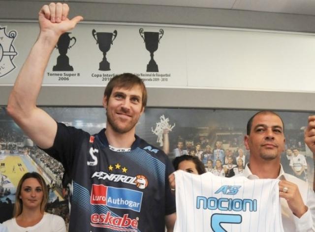 Nocioni: "Pe�arol me hizo sentir vivo de vuelta"