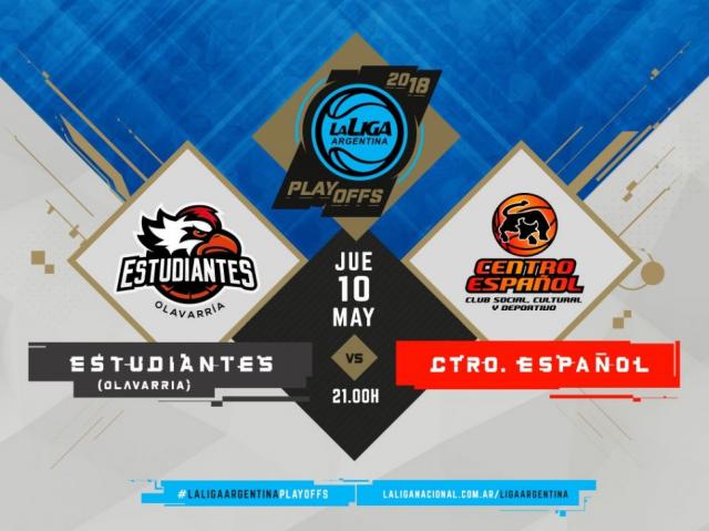 Estudiantes (O) - Centro Espa�ol (Playoffs - 2� partido)
