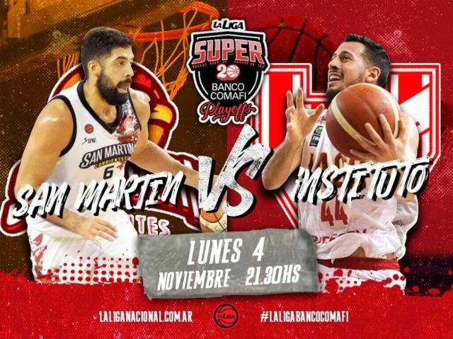 San Mart�n - Instituto (Juego 1 - Cuartos de final)