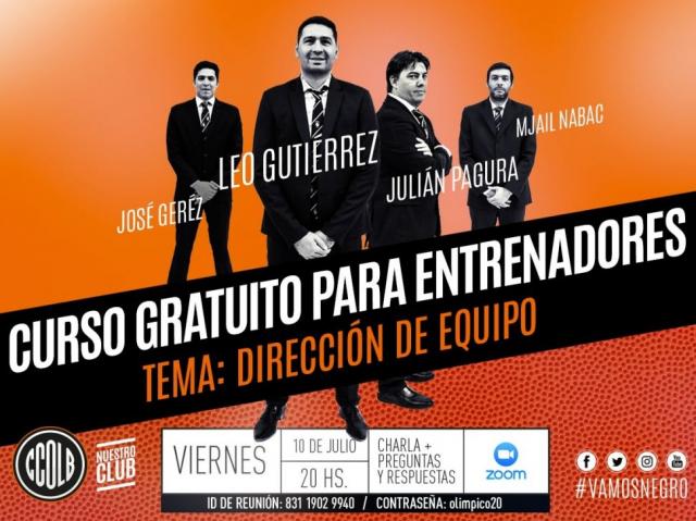 Curso gratuito para entrenadores con Leo Guti�rrez