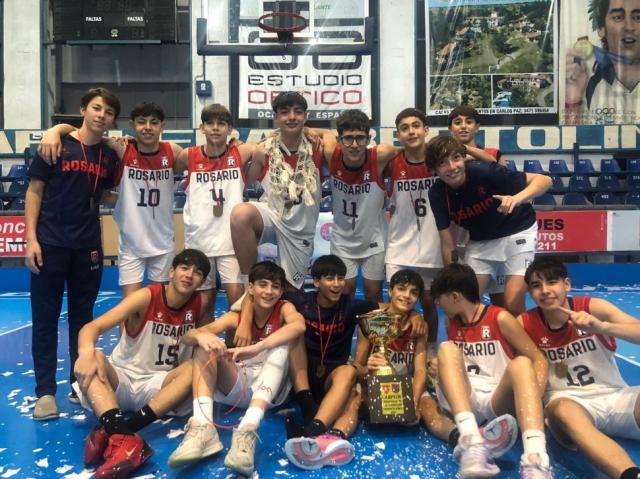 Rosario con celebraciones en el los Interasociativos U13