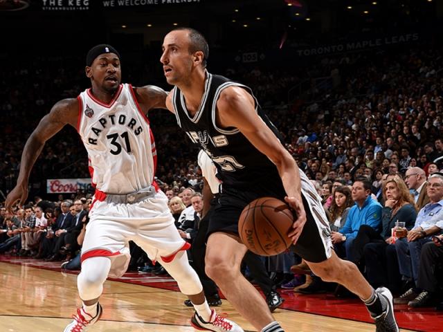 Toronto cort� la racha de San Antonio a pura intensidad