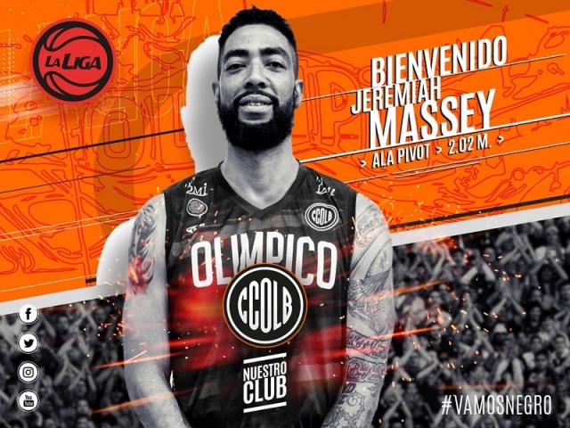 Jeremiah Massey vuelve a Ol�mpico