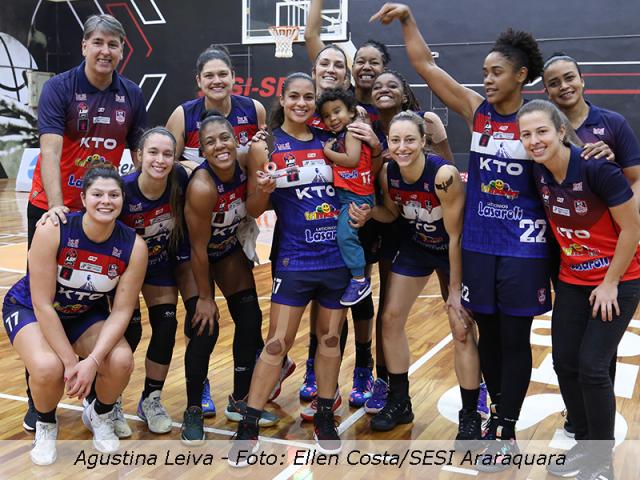 Con escoba en mano el Blumenau de Agustina Leiva est� en semis